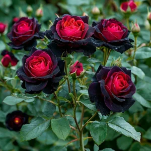 Роза Тень Феникса купить по цене от 402р. в интернет-магазине «Посадика» с доставкой почтой в в Новый Уренгойе и по всей России – [изображение №1].